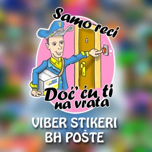 Prvi Viber Stikeri BH Pošte Spremni Da Zabave Korisnike